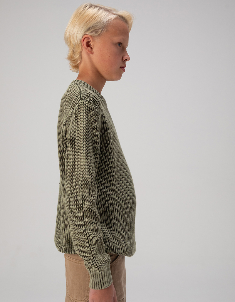 RSQ Boys Washed Crewneck Sweater image number 2