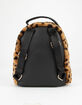 ORCHID LOVE Faux Fur Leopard Mini Backpack image number 3
