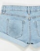 RSQ Womens Low Rise Cuffed Micro Shorts image number 3