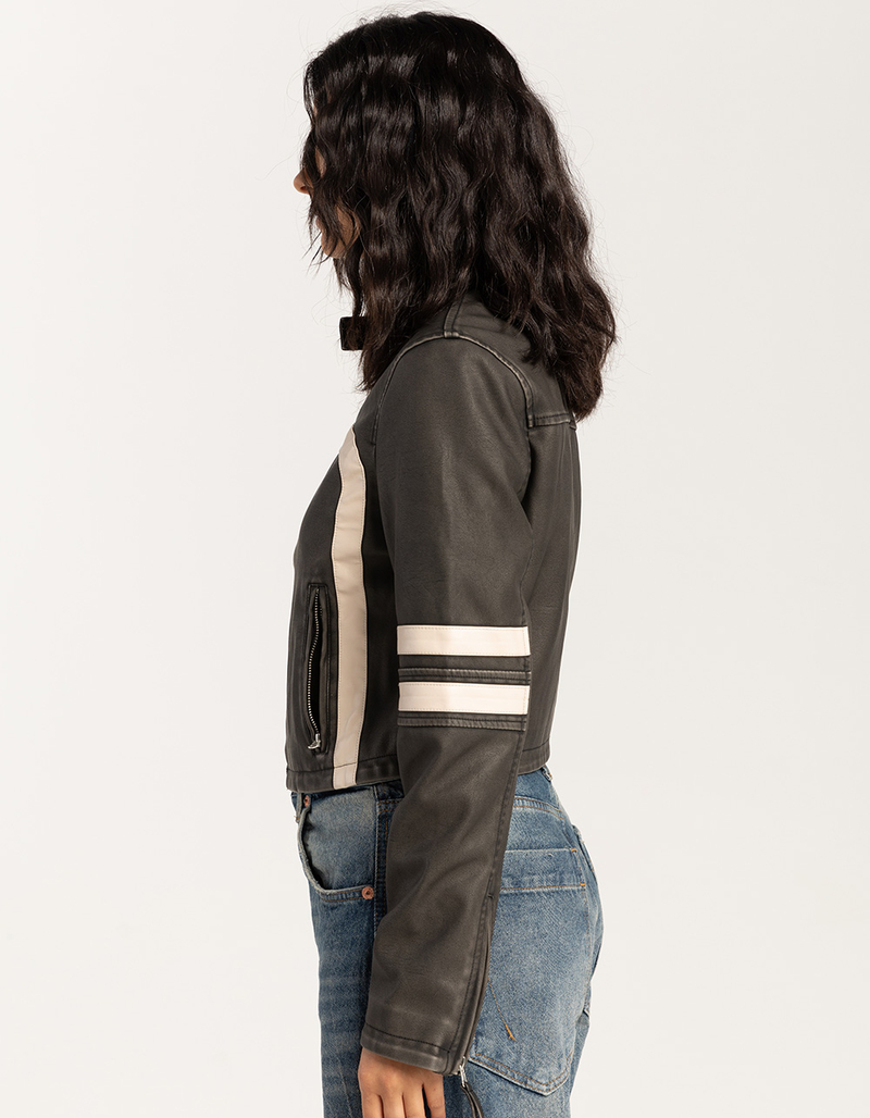 IETS FRANS Cropped Moto Womens Jacket image number 2