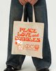 PEANUTS Peace, Love, And Cuddles Tote Bag image number 1