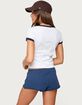 EDIKTED Santa Monica V-Neck Tee image number 2