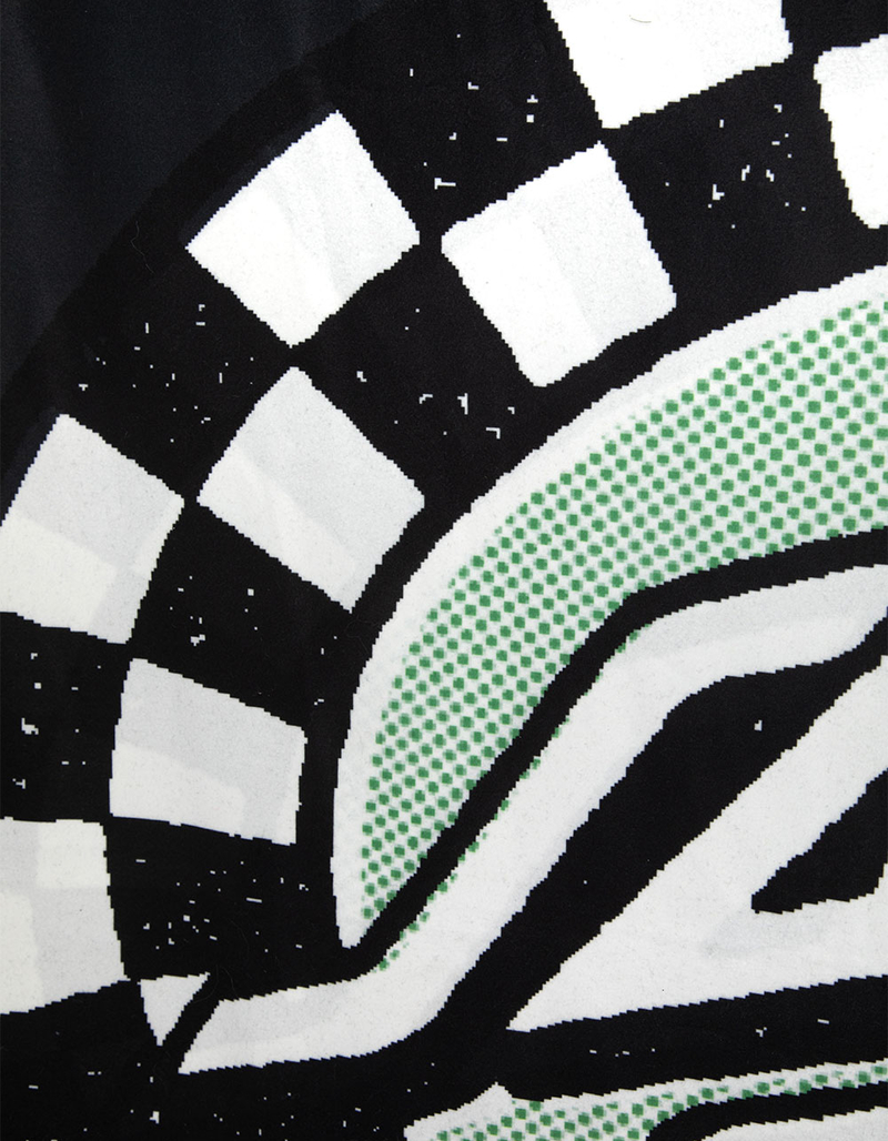 SANTA CRUZ x Tillys Oval Polar Fleece Blanket image number 1