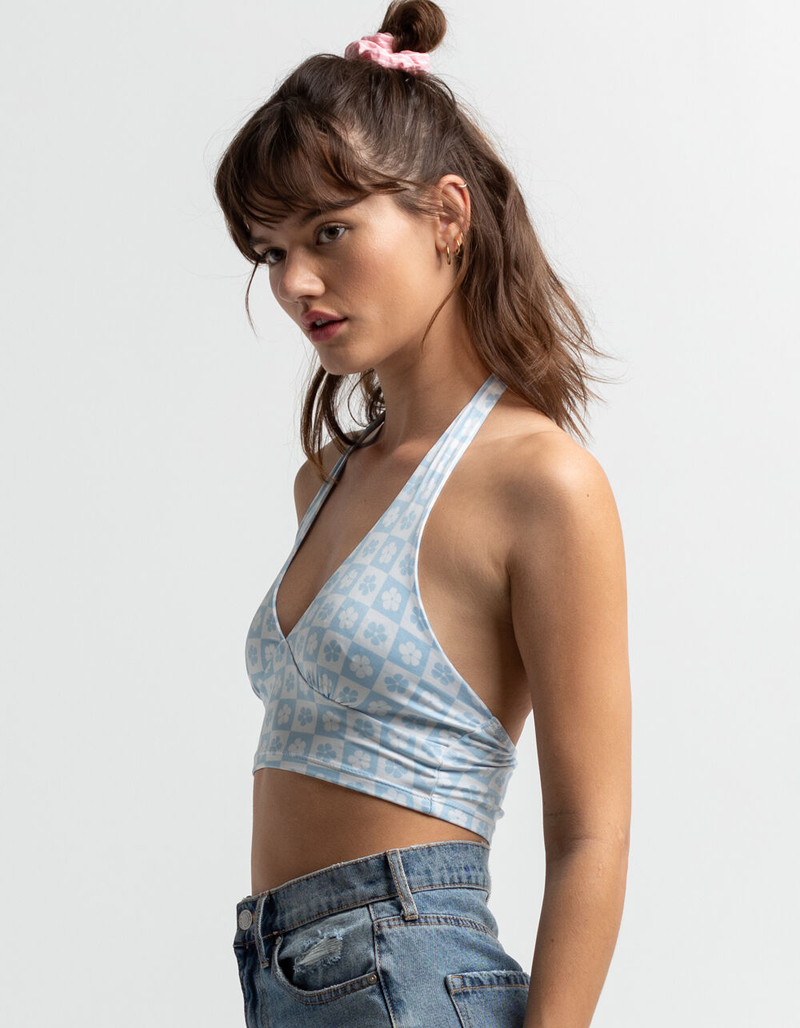 RSQ Womens Print Halter Top image number 3