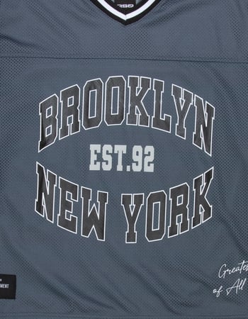 RSQ Mens Crop Boxy Mesh Jersey Alternative Image