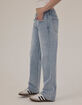 RSQ Womens Low Rise Loose Straight Jeans image number 3
