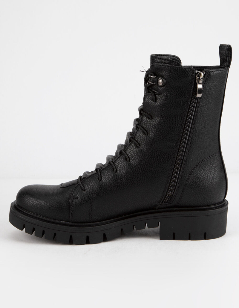 WILD DIVA Jacky Womens Combat Boots image number 2