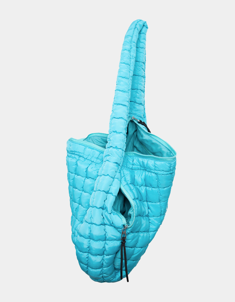 KATYDID Oversized Quilted Hobo Tote Bag image number 1