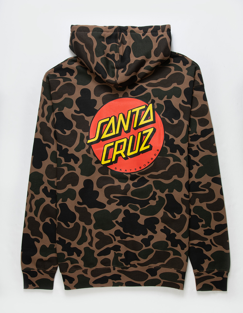 SANTA CRUZ Classic Dot Camo Mens Hoodie image number 0