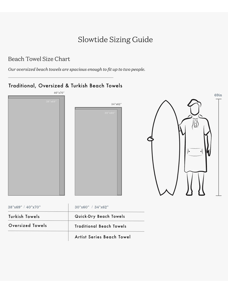 SLOWTIDE Echo Turkish Towel image number 4