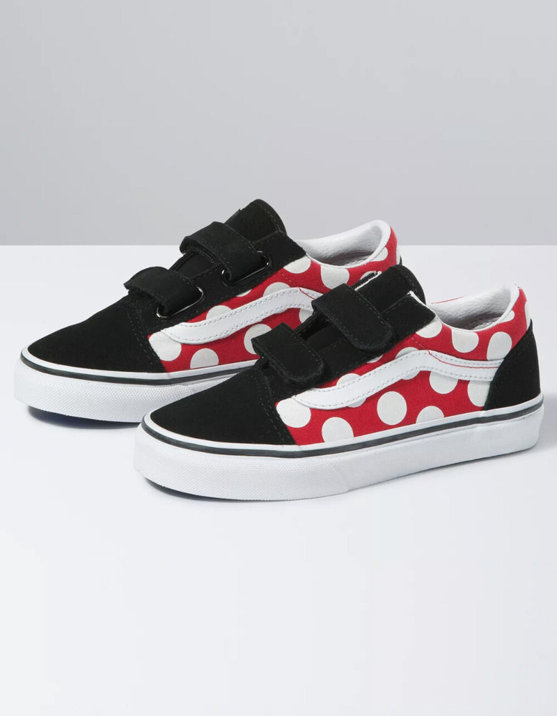 VANS Polka Dot Old Skool V Girls Shoes image number 0
