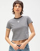 GUESS ORIGINALS Stripe Knit Womens Tee image number 1