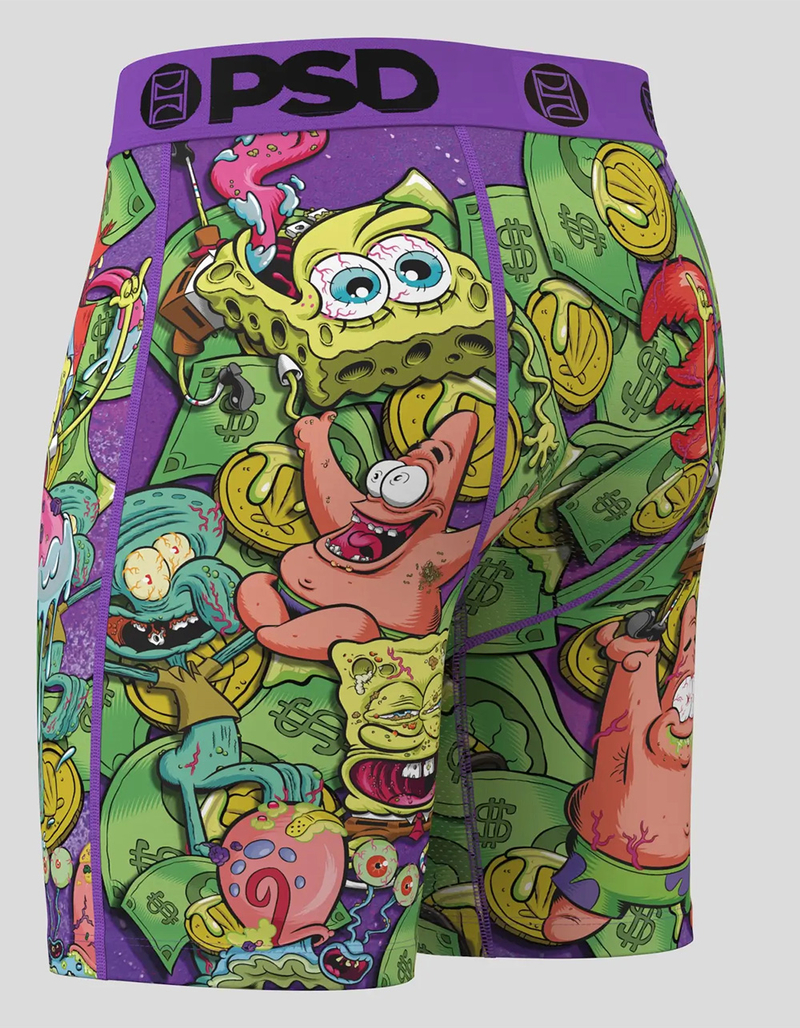 PSD x SpongeBob SquarePants Krusty Bank Mens Boxer Briefs image number 2