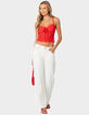 EDIKTED Cami Sheer Lace Tank Top image number 2