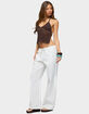 EDIKTED Jenn Bead Crochet Backless Top image number 4