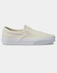 VANS Herringbone Classic Slip-On White Asparagus Womens Shoes image number 1