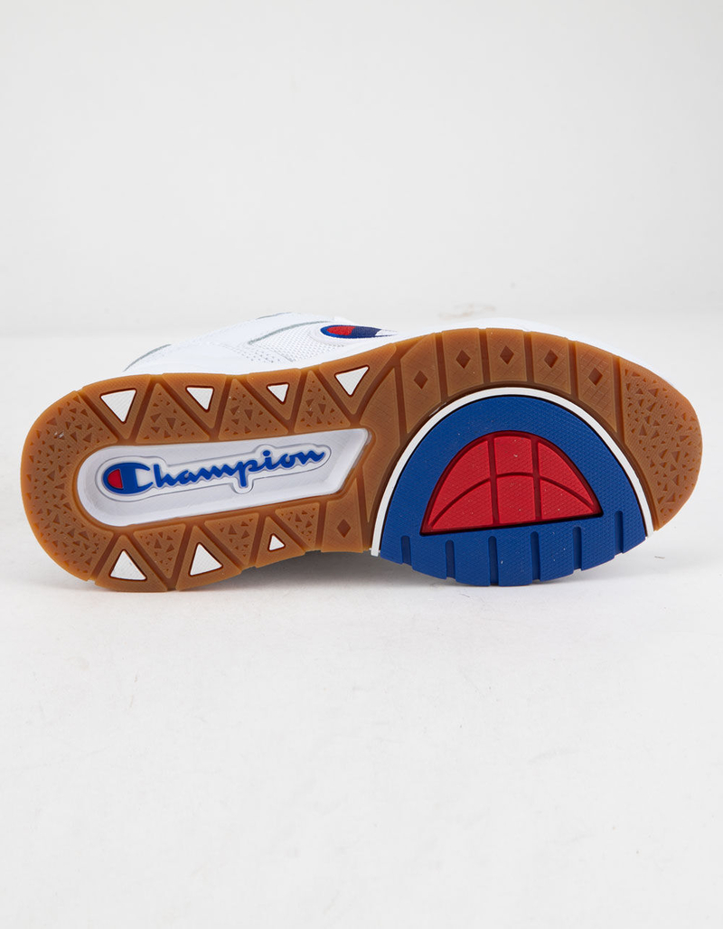 CHAMPION 93Eighteen Classic White Boys Shoes image number 5