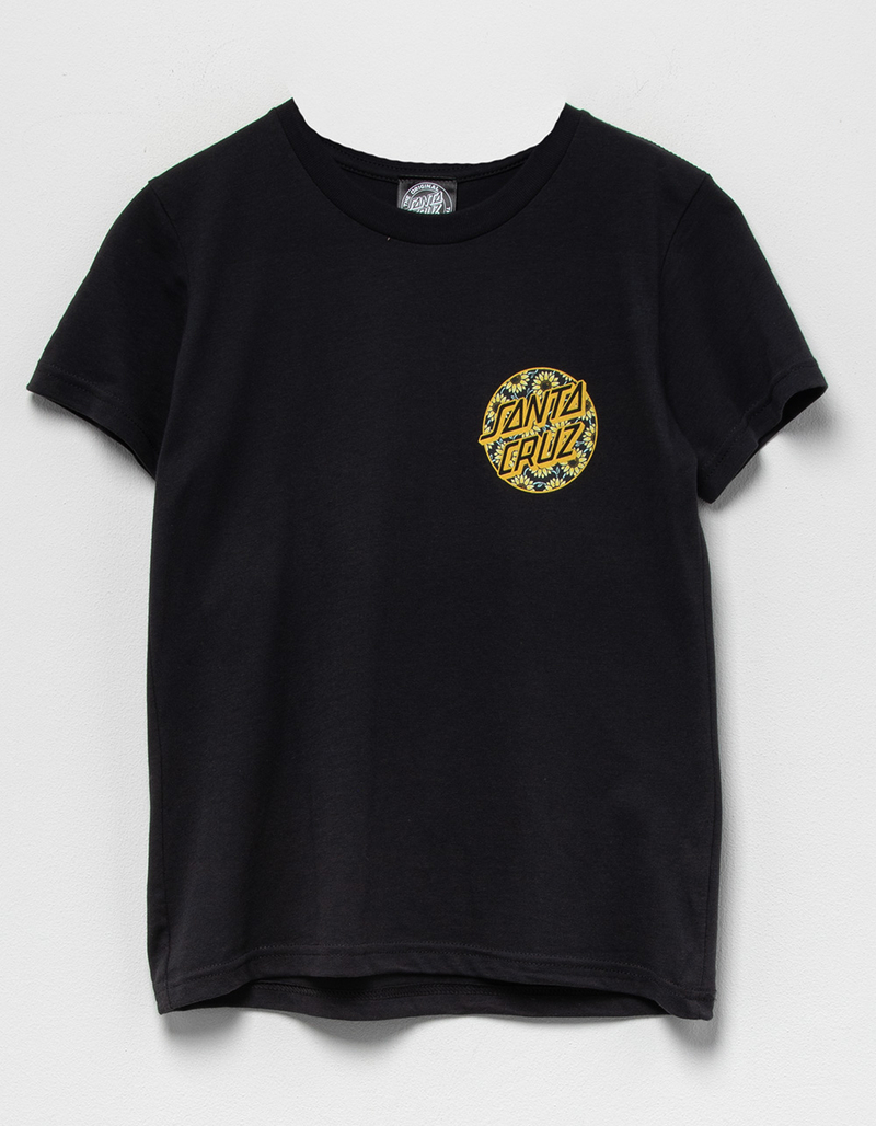 SANTA CRUZ Sunflower Dot Girls Boyfriend Tee image number 1