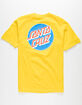 SANTA CRUZ Other Dot Mens Yellow T-Shirt image number 1