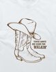 WESTERN Boots Made For Walkin' Unisex Tee image number 2
