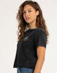 SANTA CRUZ Ring Rose Womens Crop Tee image number 3