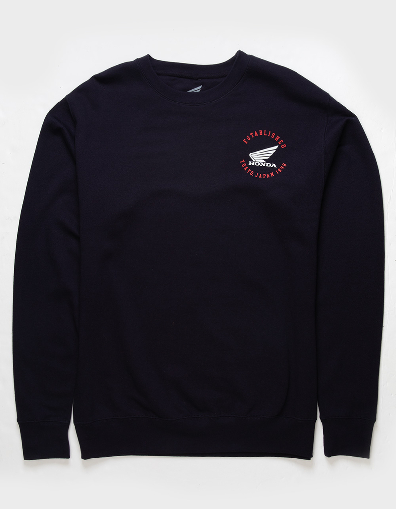 HONDA International Motor Sports Mens Crewneck Sweatshirt image number 1