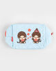 MONCHHICHI Striped Makeup Pouch image number 6