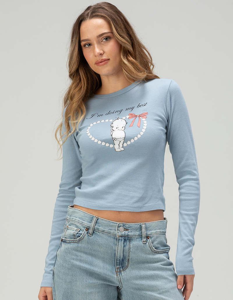 KEWPIE Pretty Bow Womens Long Sleeve Tee image number 1