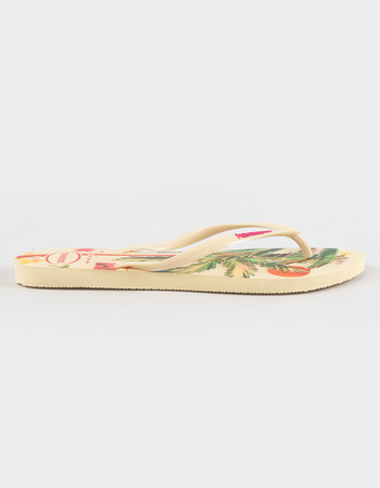HAVAIANAS Slim Summer Bliss Womens Flip Flops Alternative Image