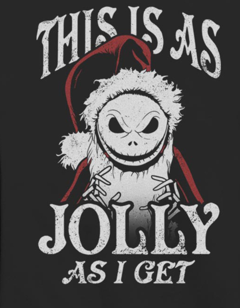 THE NIGHTMARE BEFORE CHRISTMAS Jolly As I Get Unisex Sweatshirt image number 1