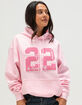 RSQ Womens 22 Chenille Patch Hoodie image number 1