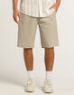 RSQ Mens Long 10" Chino Shorts image number 1