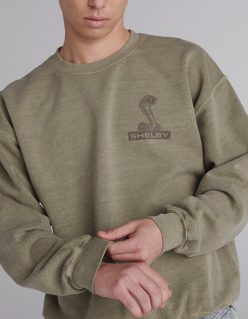 SHELBY COBRA Road Car Mens Crewneck Sweatshirt image number 4