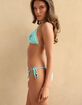 DIPPIN' DAISY'S Palm Tie Back Triangle Bikini Top image number 2
