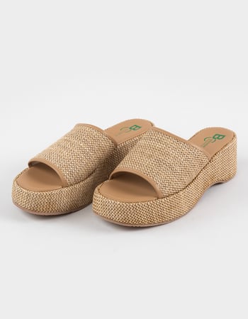 BC FOOTWEAR by Seychelles Ocean Mist Womens Platform Sandals Alternative Image