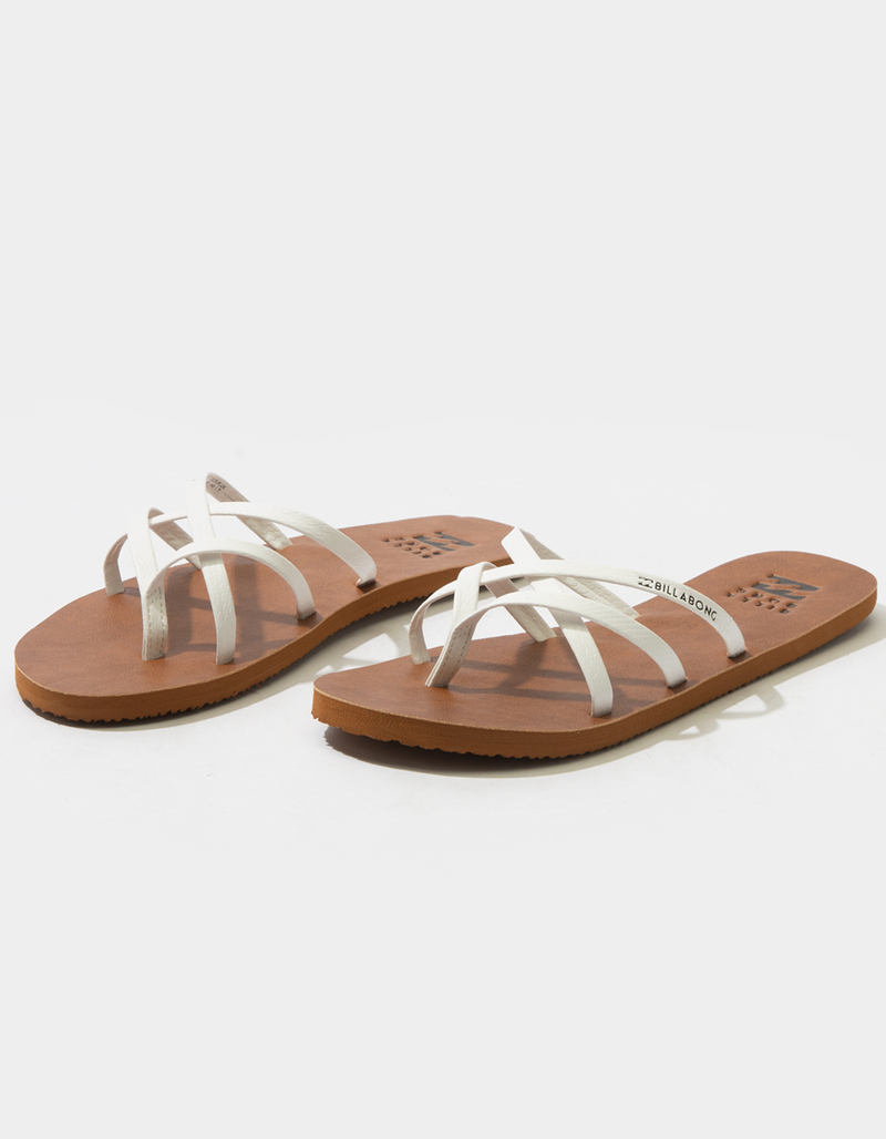 BILLABONG Paradise Cove 2 Womens White Sandals image number 0
