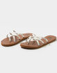 BILLABONG Paradise Cove 2 Womens White Sandals image number 1