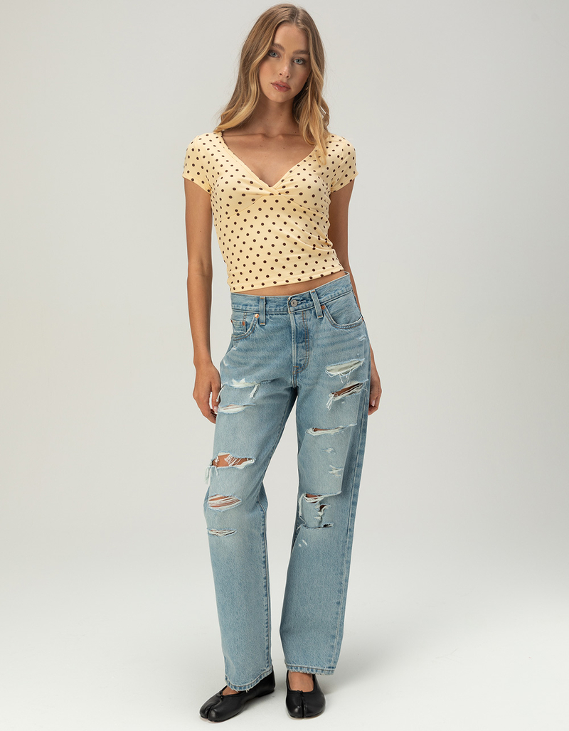 TILLYS Womens Surplice Tee image number 1