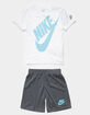 NIKE Futura Little Boys Graphite Matching Set (4-7) image number 1