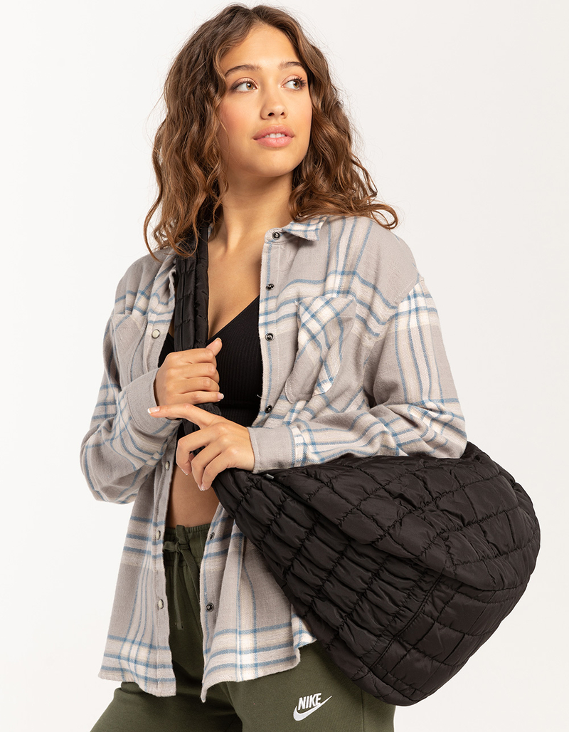 Quilted Large Shoulder Bag image number 5