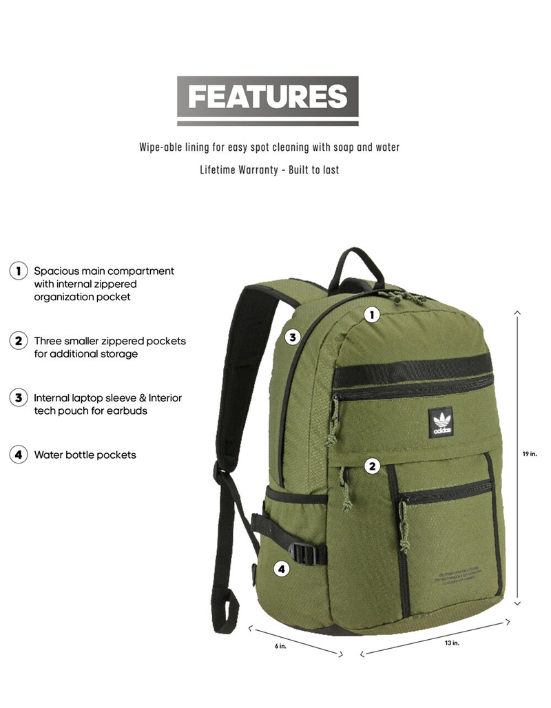 ADIDAS Originals Utility Pro Backpack image number 4