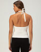 RSQ Womens Cable Sweater Halter Top image number 4