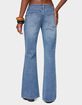 EDIKTED Kiarah Low Rise Flared Jeans image number 3