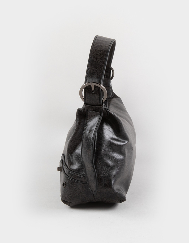 Faux Leather Shoulder Bag image number 2