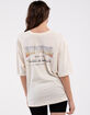 RIP CURL Tides Womens Oversized Tee image number 4