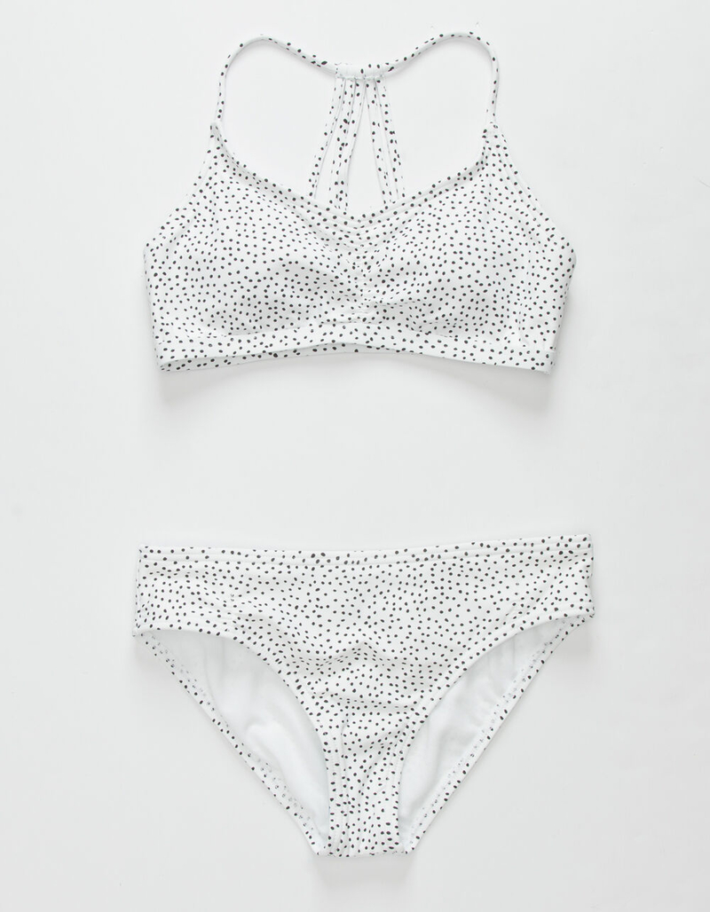 FULL TILT Malia Girls Bralette and Hipster Bikini Set image number 1