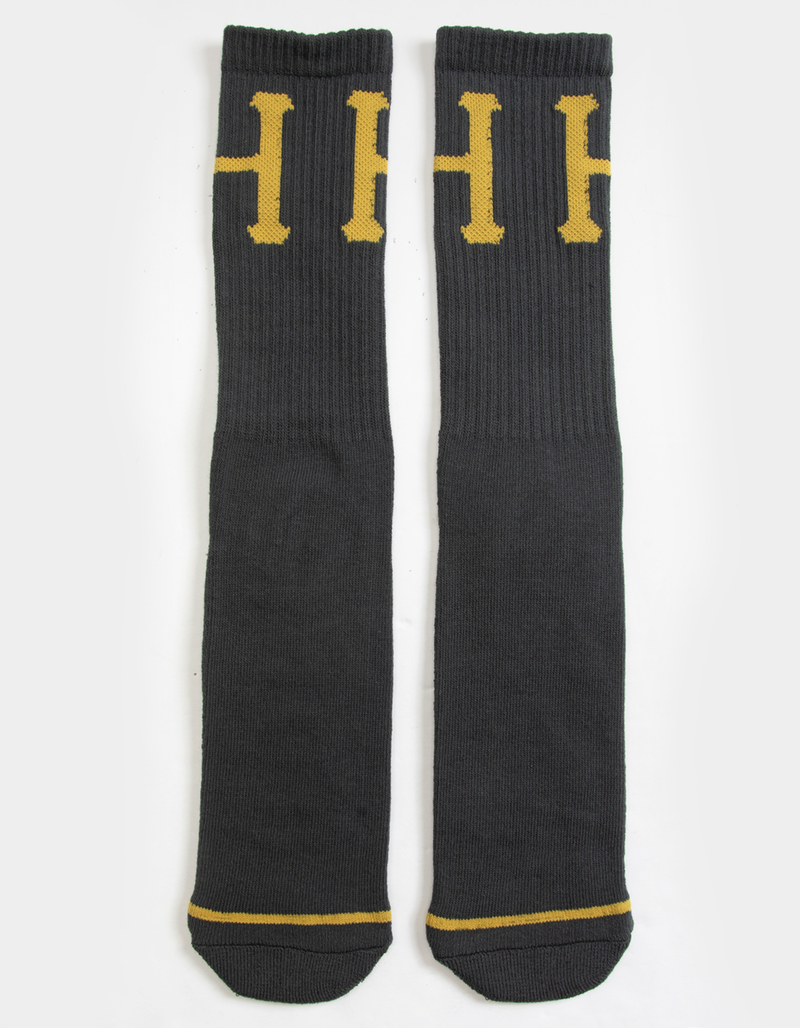 HUF Essential Classic H Mens Crew Socks image number 0