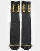 HUF Essential Classic H Mens Crew Socks image number 1