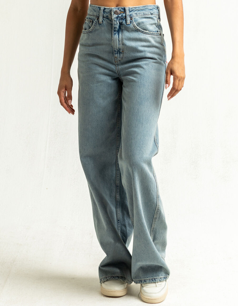 BDG Urban Outfitters Logo Embroidered Womens Puddle Jeans image number 2