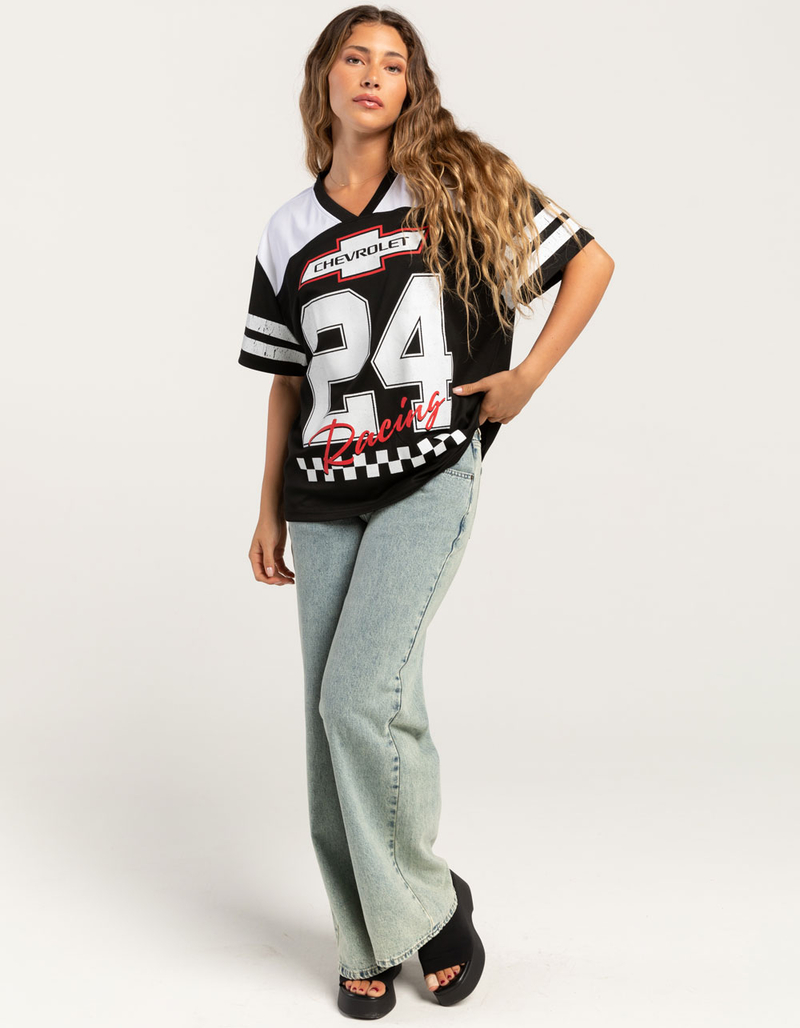 CHEVY 24 Womens Mesh Jersey BLK/WHT Tillys